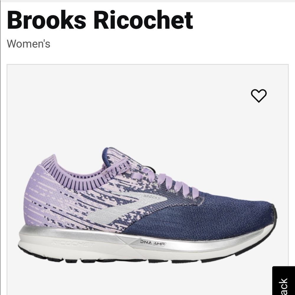 NIB Brooks Ricochet Running Shoes Size 9